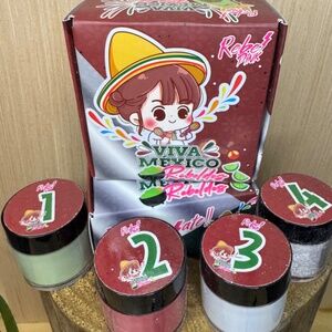 Rebel Pink collection acrylic ..dip power nail Viva Mexico